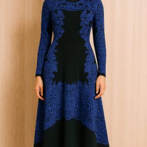 Valentino Baroque Knit Midi