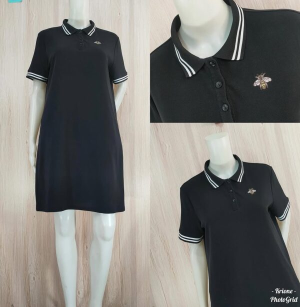 HQ Piqué Polo Dress - Image 2
