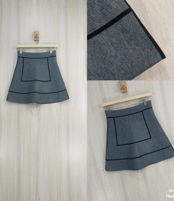 A-Line Pocket Mini Skirt - Image 2
