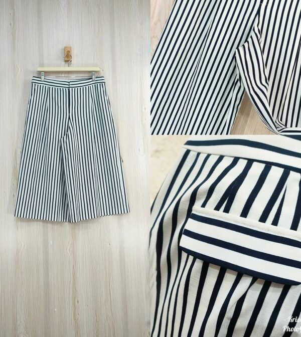 HQ Striped Culotte Pants - Image 2