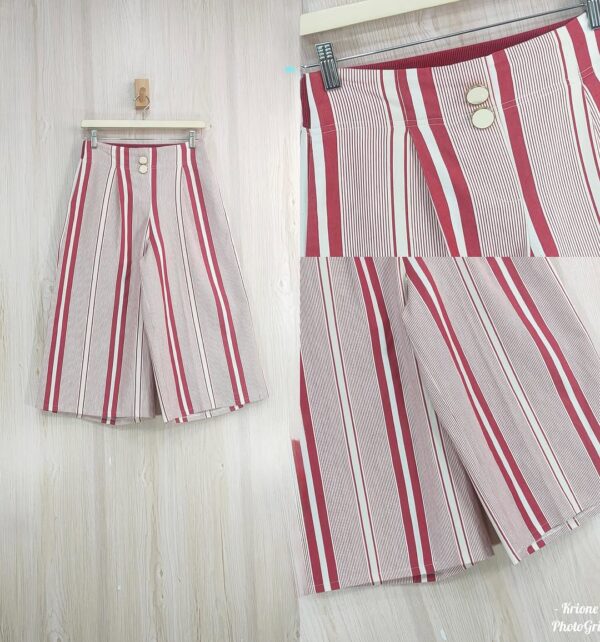 HQ Striped Culottes - Image 2