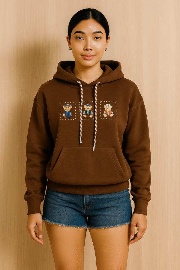 La go go Bear Graphic Hoodie