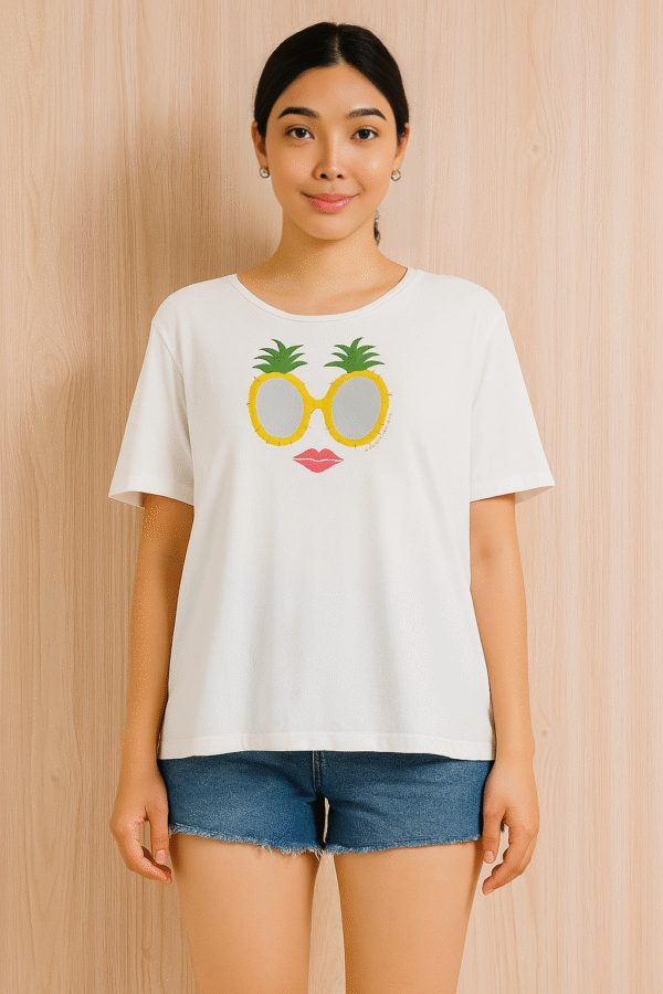 Kate Spade Pineapple Graphic Tee