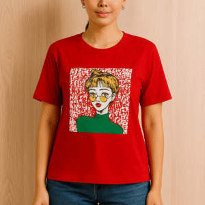Portrait Graphic Cotton Tee