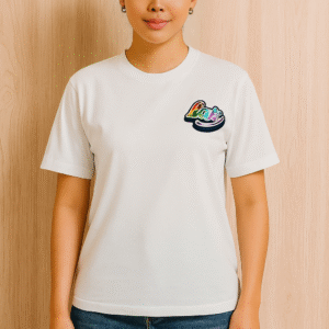 COS Love Patch Cotton Tee