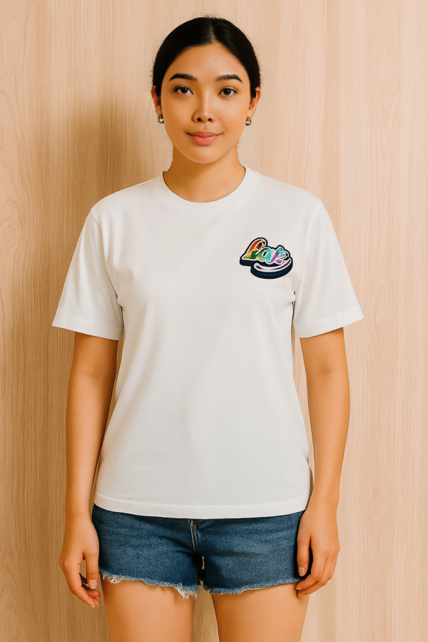 COS Love Patch Cotton Tee