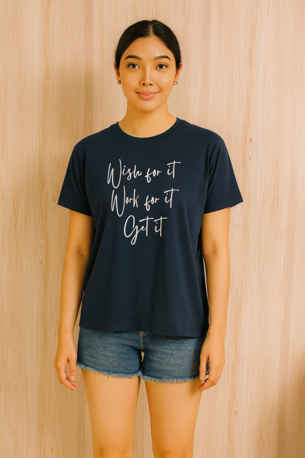 HQ Motivation Script Tee