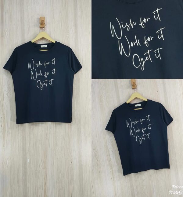 HQ Motivation Script Tee - Image 2