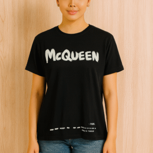 McQeen Logo Cotton Tee