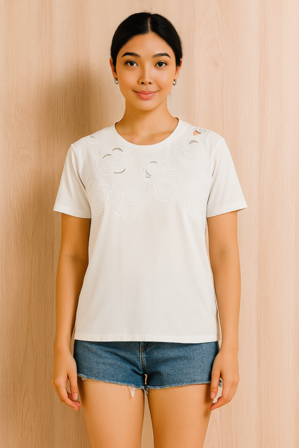 Chanel Logo Cotton Tee