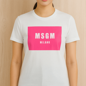 MSGM Logo Cotton Tee