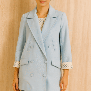 Double-Breasted Tailored Blazer