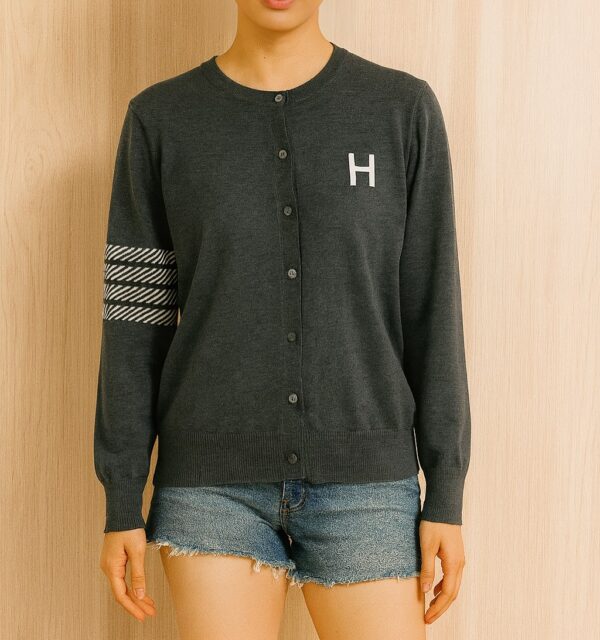 Hermes H Button Cardigan