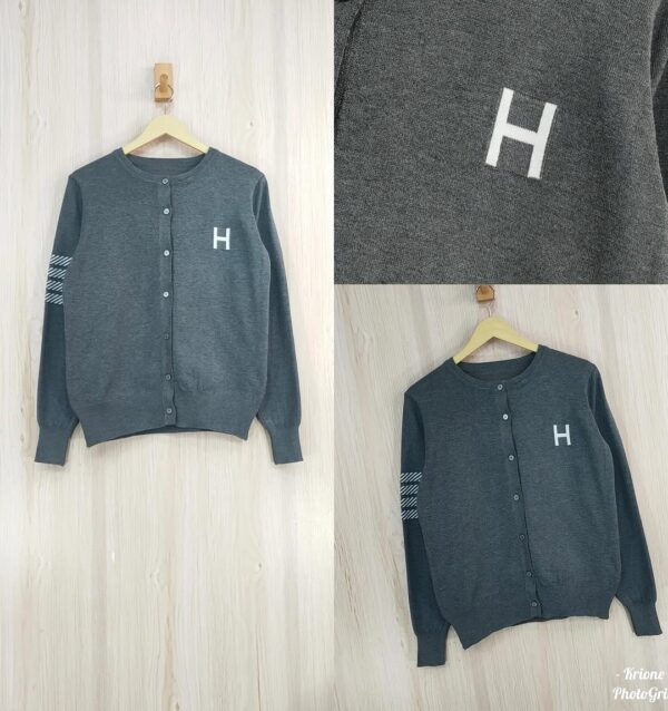 Hermes H Button Cardigan - Image 2