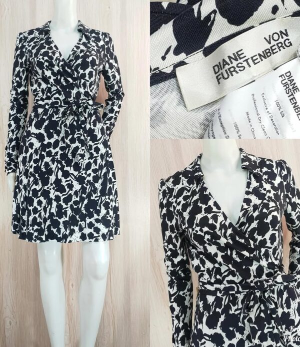 Diane von Furstenberg Animal‑Print Wrap Dress - Image 3
