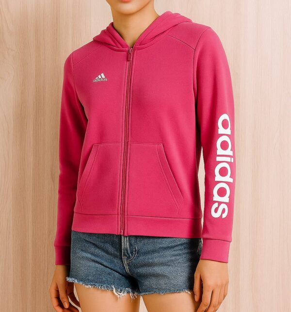 Adidas Logo Zip Hoodie