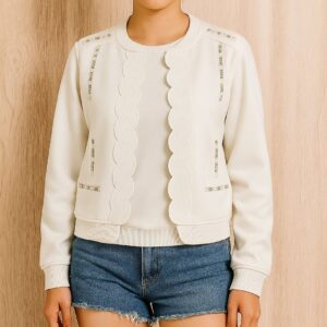 Isabel Marant Scallop Trim Sweatshirt