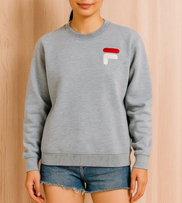Fila Logo Cotton Sweatshirt
